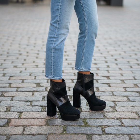 Vince Camuto Gilisama Platform Boots - Picture 9 of 9